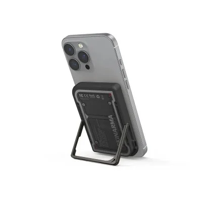 Skinarma Nexus 5000Mah Pd20W Magnetic Power Bank With Smart Kick-Stand - Black